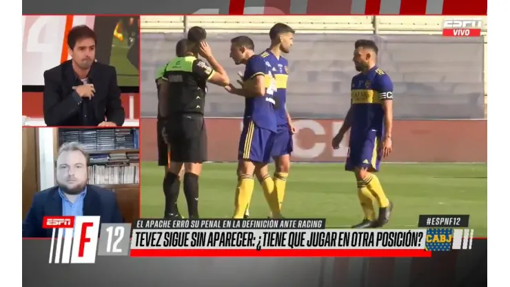 Mariano Closs le pegó a un jugador de Boca: "Se tira al piso... ¡y no se levanta!"