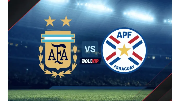 Argentina vs. Paraguay por la Copa América.
