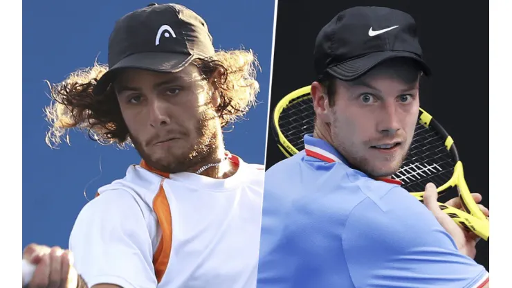 Marco Trungelliti vs. Botic van de Zandschulp por la qualy de Wimbledon (Foto: Getty Images).
