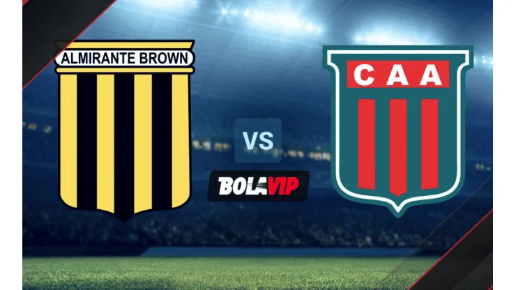 CÓMO VER ONLINE Almirante Brown vs. Agropecuario por la Primera Nacional