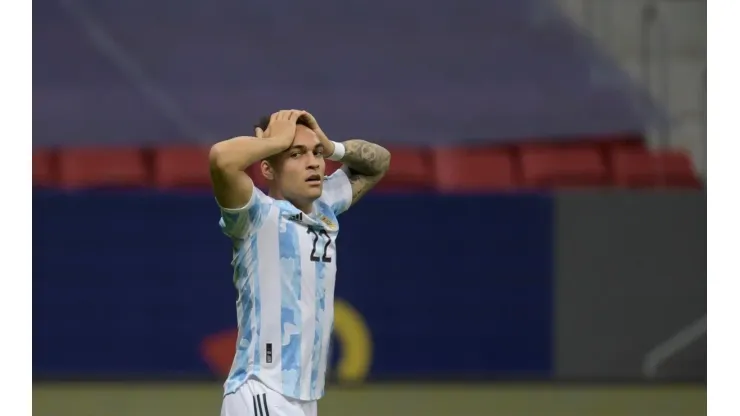 No se puede creer: el increíble gol que se perdió Lautaro Martínez
