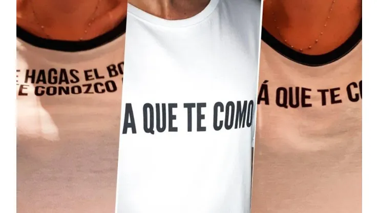 Ya salió a la venta la remera de Dibu Martínez con el "Mirá que te como"