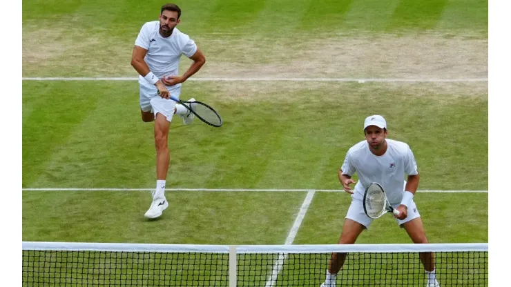 Marcel Granollers y Horacio Zeballos aguardan por su histórica final de Wimbledon (Foto: Getty Images).
