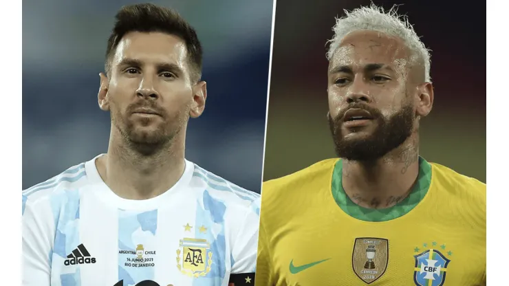 Argentina vs. Brasil juegan AHORA por la final de la Copa América 2021 (Getty Images)
