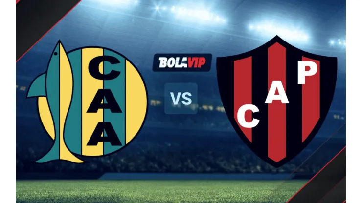 Aldosivi vs. Patronato por la Liga Profesional del Fútbol Argentino.
