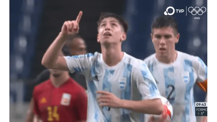 Belmonte descontó para Argentina, que queda a un gol de la clasificación