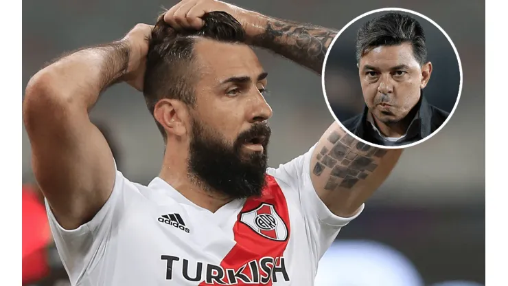 La actitud de Pratto que no le gustó a Gallardo.
