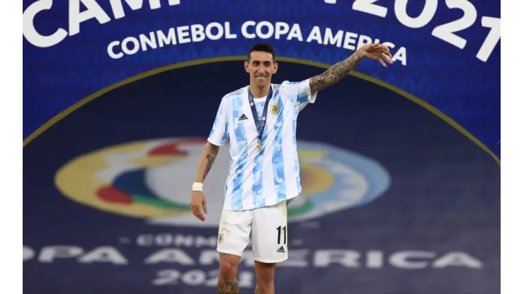 El fotón argentino que subió Di María: "Que linda banda"