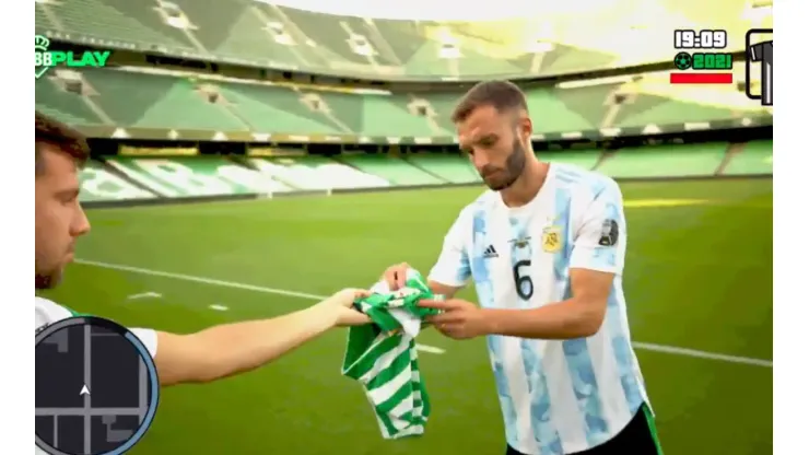 Una locura: el video con el que Betis presentó a Pezzella