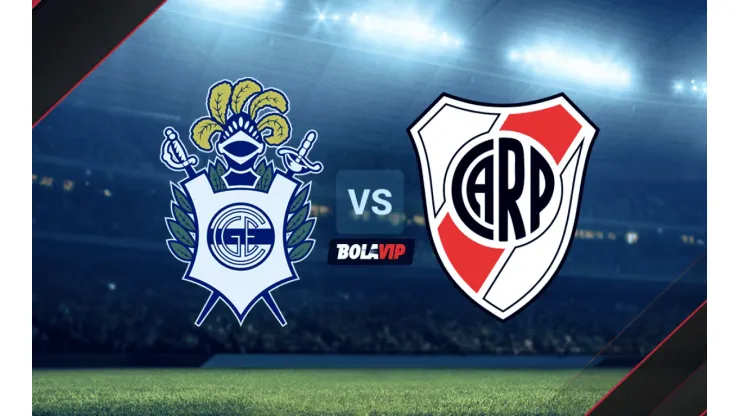 Gimnasia LP vs. River por la Liga Profesional.
