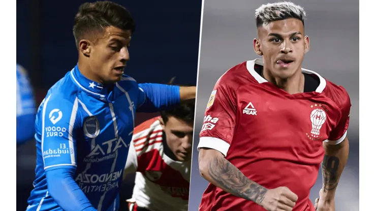 Godoy Cruz vs. Huracán por la Liga Profesional. (Getty Images)
