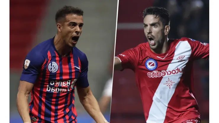 San Lorenzo vs. Argentinos por la Liga Profesional. (Getty Images)
