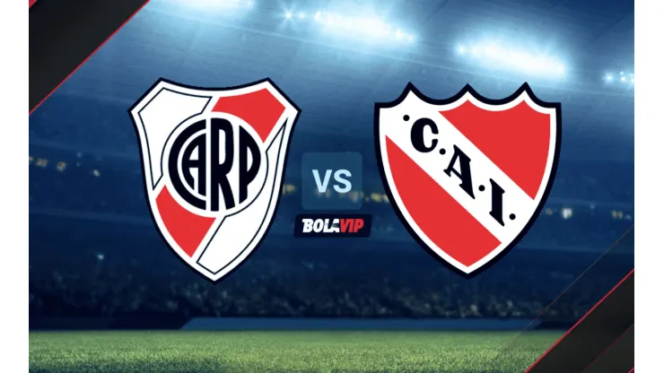 River vs. Independiente por la Liga Profesional.
