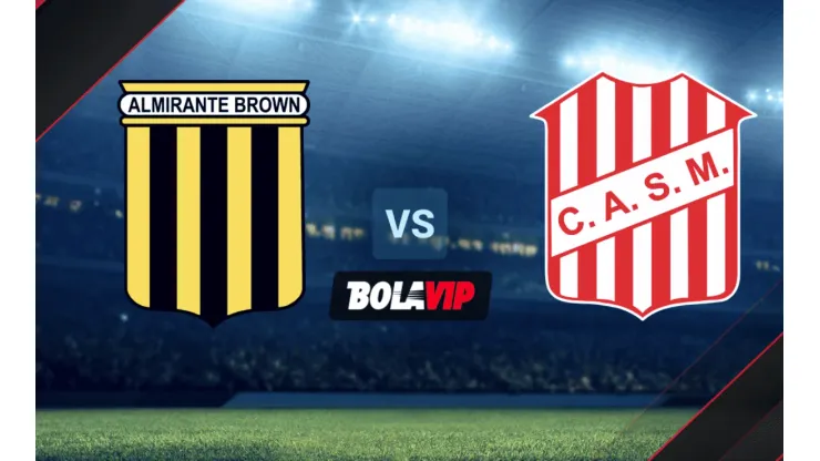 Qué canal transmite Almirante Brown vs. San Martín de Tucumán por la Primera Nacional