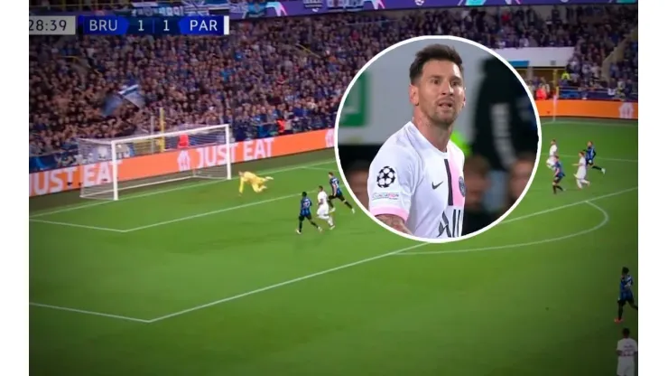 VIDEO: El travesaño le negó a Messi su primer gol con el PSG