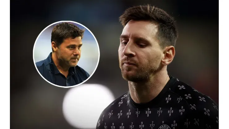 Mauricio Pochettino y Lionel Messi (Fotos: Getty Images)
