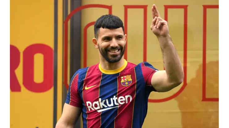 FC Barcelona Sign Sergio Aguero
