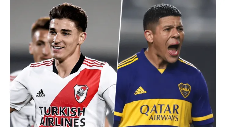 River Plate vs. Boca Juniors por la Liga Profesional (Foto: Getty Images).
