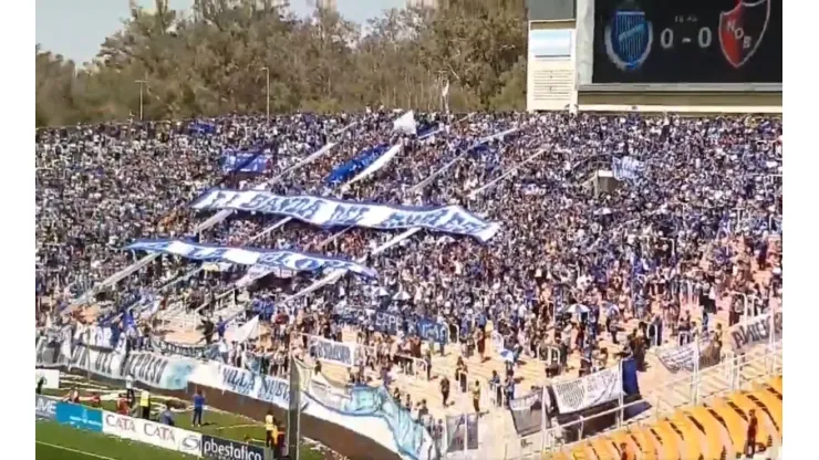 VIDEO: Emotivo homenaje de la hinchada de Godoy Cruz al Morro García