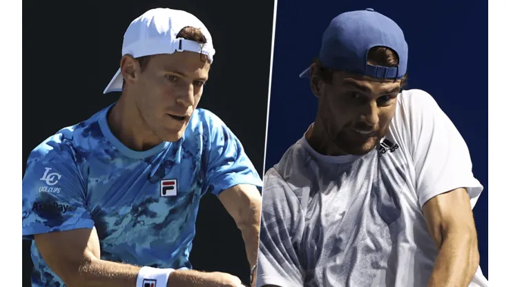 Diego Schwartzman vs. Maxime Cressy por el Masters 1000 de Indian Wells (Foto: Getty Images).
