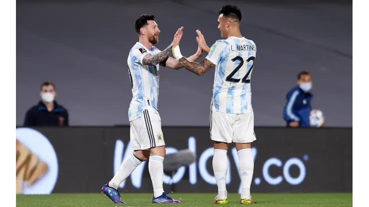 Entre Messi y Lautaro anotaron casi la mitad de los goles de Argentina en el ciclo de Scaloni