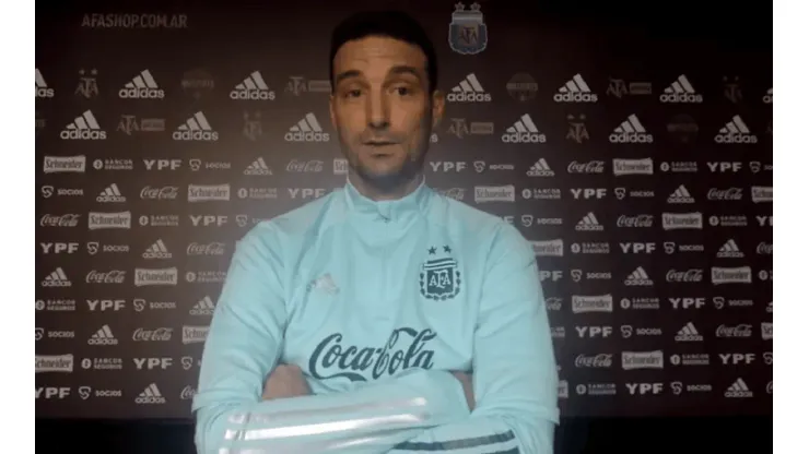 Scaloni no confirmó el equipo pero adelantó algún retoque: "Perú es un rival difícil"