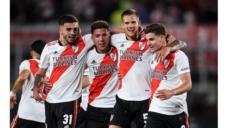 River busca alejarse mucho más en la Liga Profesional. (Getty)
