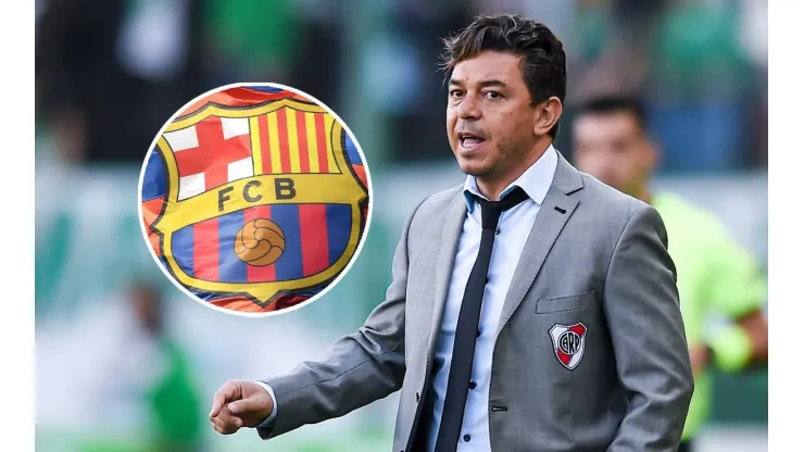 Marcelo Gallardo, nuevamente vinculado con el FC Barcelona (Fotos: Getty Images)
