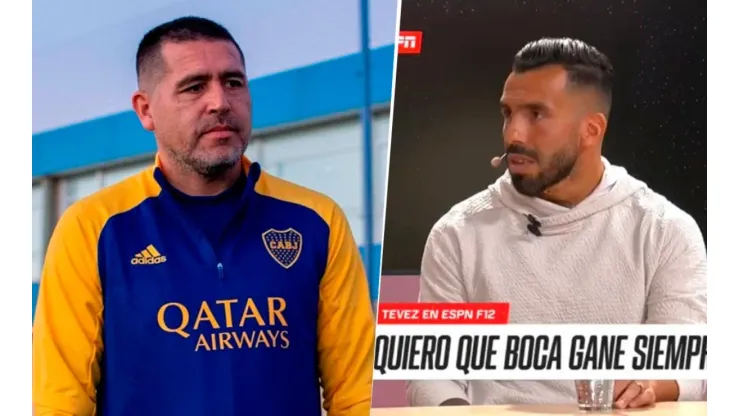 "Todos piensan que voy a ir contra Román": Tevez habló de un posible cruce contra Riquelme en las próximas elecciones de Boca