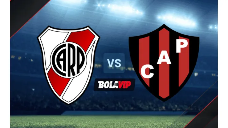 River Plate vs. Patronato por la Liga Profesional.
