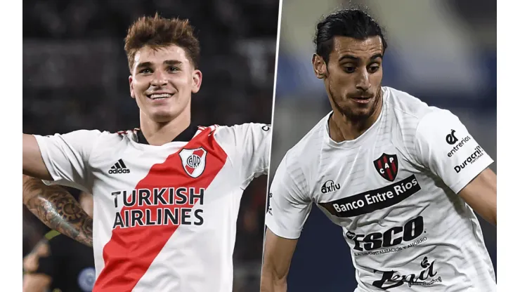 River Plate vs. Patronato por la Liga Profesional. (Getty Images)
