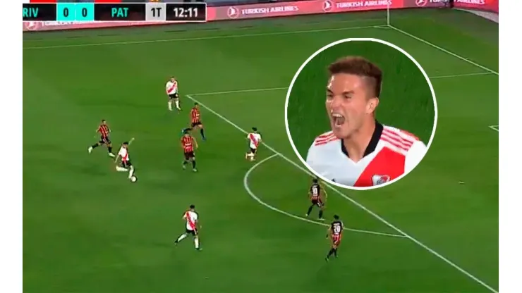 VIDEO | Palavecino sacudió desde afuera del área y puso el 1-0 para River