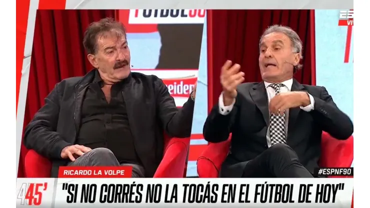 La pelea televisiva del año: Ruggeri y La Volpe explotaron al aire