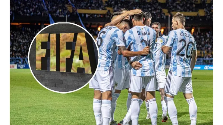 El saludo de FIFA a la Selección Argentina por clasificarse a Qatar 2022 (Fotos: Getty Images)
