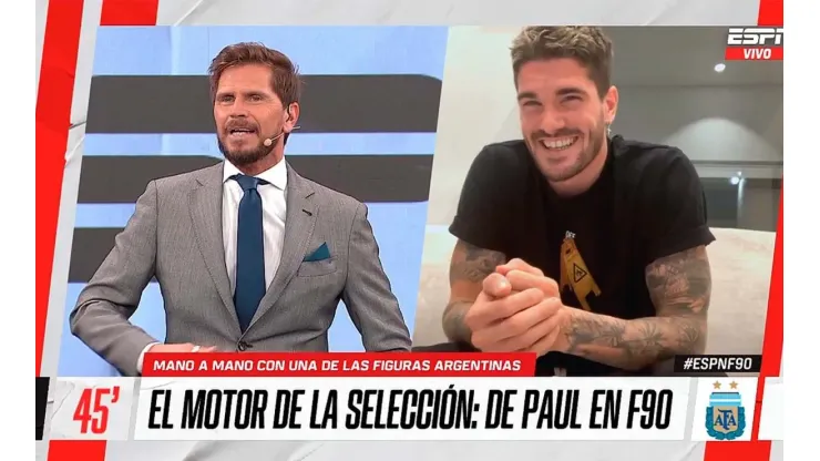 ¿El secreto de la Scaloneta? De Paul reveló una de las cábalas de la Selección