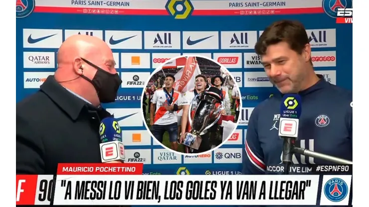 Ya es viral: la insólita respuesta de Pochettino cuando le dijeron que River salió campeón