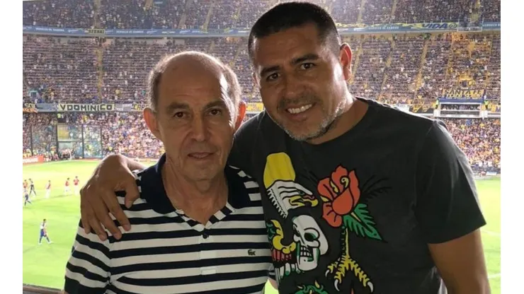 Gran gesto: el mensaje especial de Riquelme para Bochini