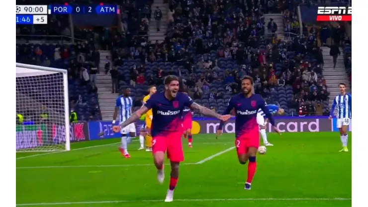 VIDEO | El agónico gol de De Paul para darle la clasificación al Atlético Madrid