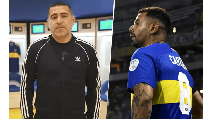 Cardona y su relación con Riquelme.
