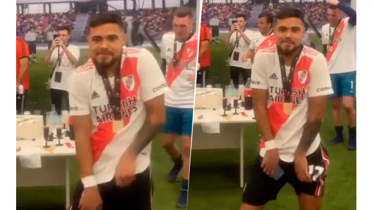 VIDEO | El desopilante baile de Paulo Díaz tras la consagración de River