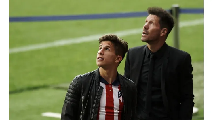 El hijo menor de Simeone podría debutar en el Atlético Madrid tras su abrupta salida de River