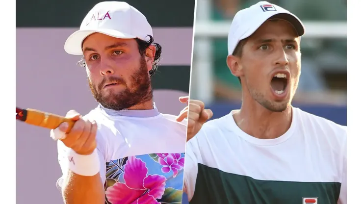 Marco Trungelliti vs. Pedro Cachín por el Australian Open (Foto: Getty Images).
