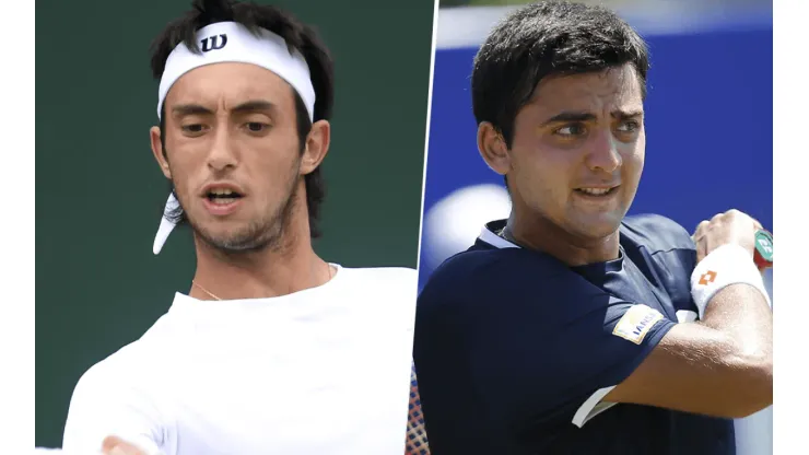 Thiago Tirante vs. Tomás Barrios por el Australian Open (Foto: Getty images).
