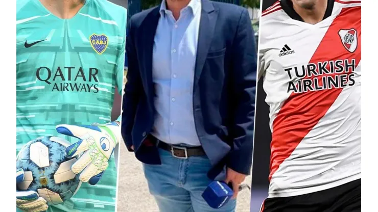 Un periodista, un jugador de River y un ex Boca de Selección integrarán una lista política. (Getty Images e Instagram)
