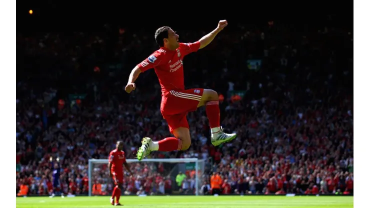 Maxi Rodríguez vuelve a Europa: la Fiera jugará con la camiseta del Liverpool