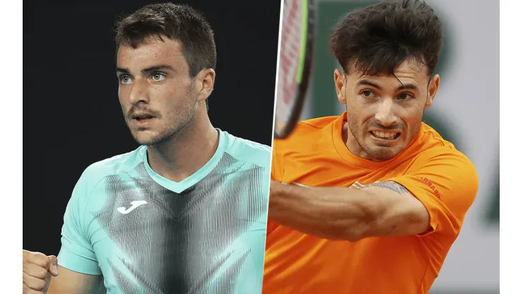 Pedro Martínez vs. Juan Ignacio Londero por el ATP de Córdoba (Foto: Getty Images).
