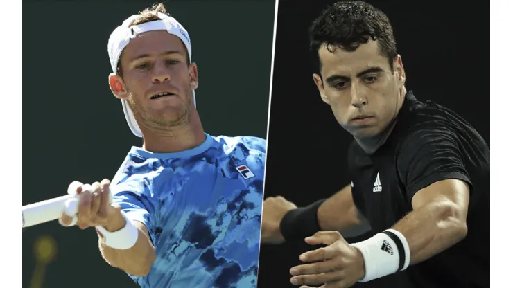 Diego Schwartzman vs. Jaume Munar por el Argentina Open (Foto: Getty Images).
