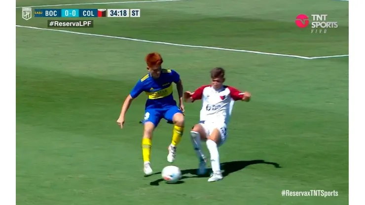 VIDEO | Como Zidane: la 'ruleta' de Barco en la Reserva de Boca