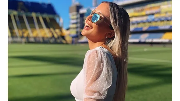 Morena Beltrán repartió elogios para un ex-Boca.
