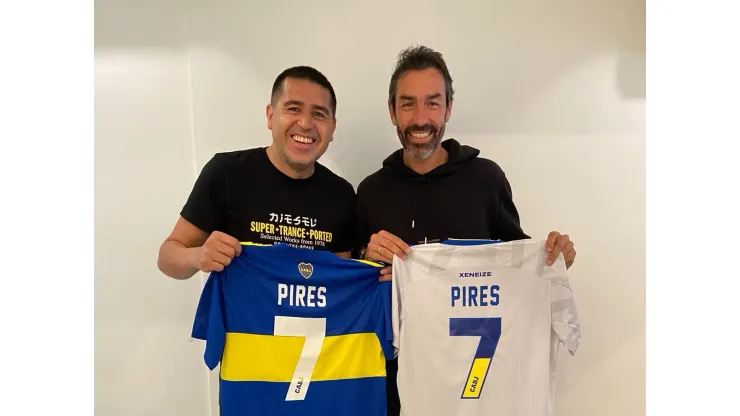 Pirès quedó fascinado con otro jugador de Boca que no es Pol Fernández ni Villa